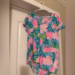 Lilly Pulitzer Etta V Neck Tee